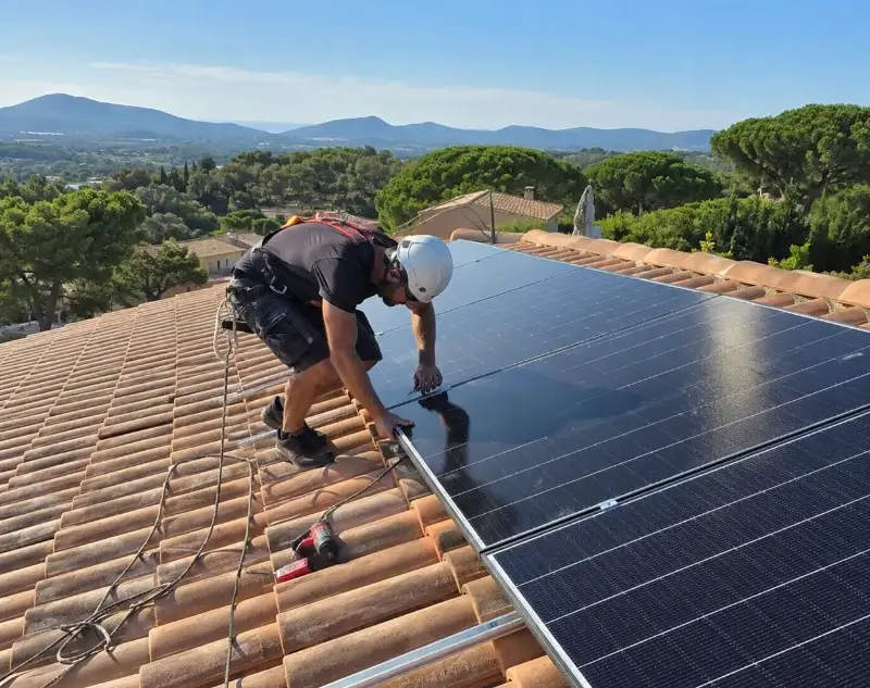 Installateur panneaux solaires Izeste — pose photovoltaïque sur toiture