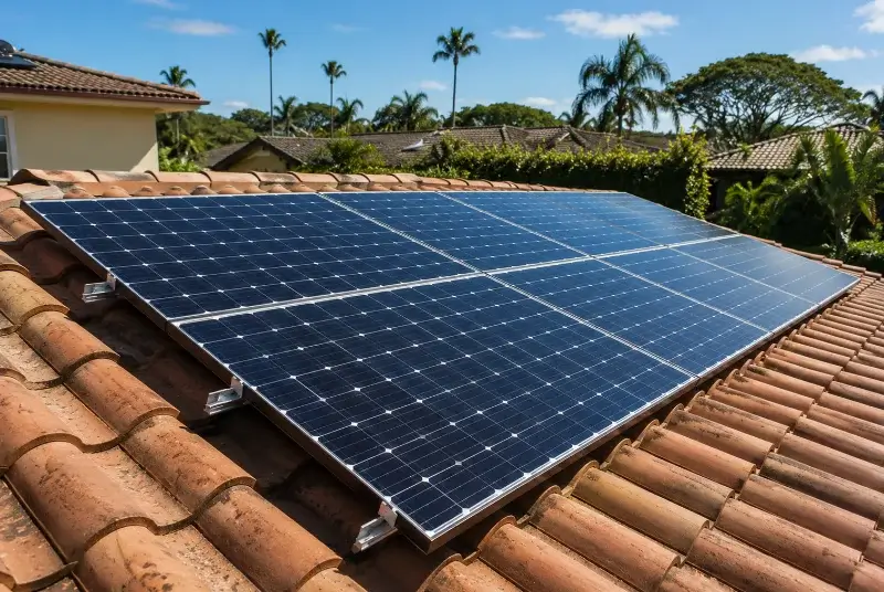 Installation de panneaux solaires à Izeste